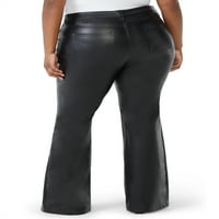 Sofia Jeans Women's Plus Size Curvy High Rise Skinny Kick Bootcut Jeans