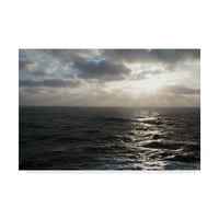Изящно изкуство 'сутрин на Северно море' платно изкуство от Иън Торнкуист