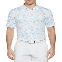 Бен Хоган изпълнение мъжка и голяма мъжка Еко тропическа риза с къс ръкав за голф, до размер 5ХЛ