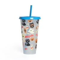 Мода нова обезцветяване за хранене пластмасови 710мл слама чаша ледена кафе чаша смяна на чаша студена напитка чаша цвят 1