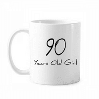 години възраст момиче дълголетие чаша Керамика Церак Кафе порцеланова чаша прибори за хранене