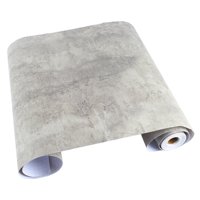 Тапет, 40x декорация цимент сива лепилна стена хартия за кухненска баня
