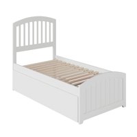 Леглото на платформата Richmond със съвпадаща дъска за крака с двойно легло Urban Trundle Bed In, множество цветове и размери