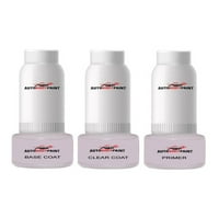 Докоснете Basecoat Plus Clearcoat Plus Primer Spray Paint Kit, съвместим със светло сребро металик TT Roadster Audi