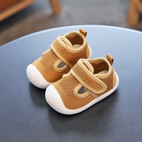 dmqupv size обувки момичета момичета детски обувки за пускане на бебешки обувки месец обувки момиче жълти месеци