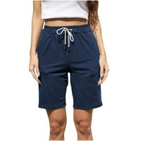 Къси панталони на Жените йога шорти плюс размер лятото случайни спорт Висока талия панталони