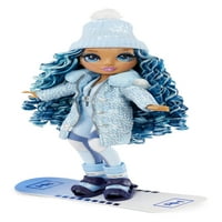 Rainbow High Winter Break Skyler Bradshaw - Blue Fashion Doll Playset, Ages & Up