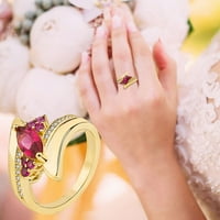 Heiheiup годежен кръг отрязани циркони жени сватбени пръстени бижута пръстени за жена пълни диамантени дами пръстен тийнейджър пръстен