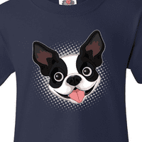 Мастически бостънски тениска за куче териер младежка тениска